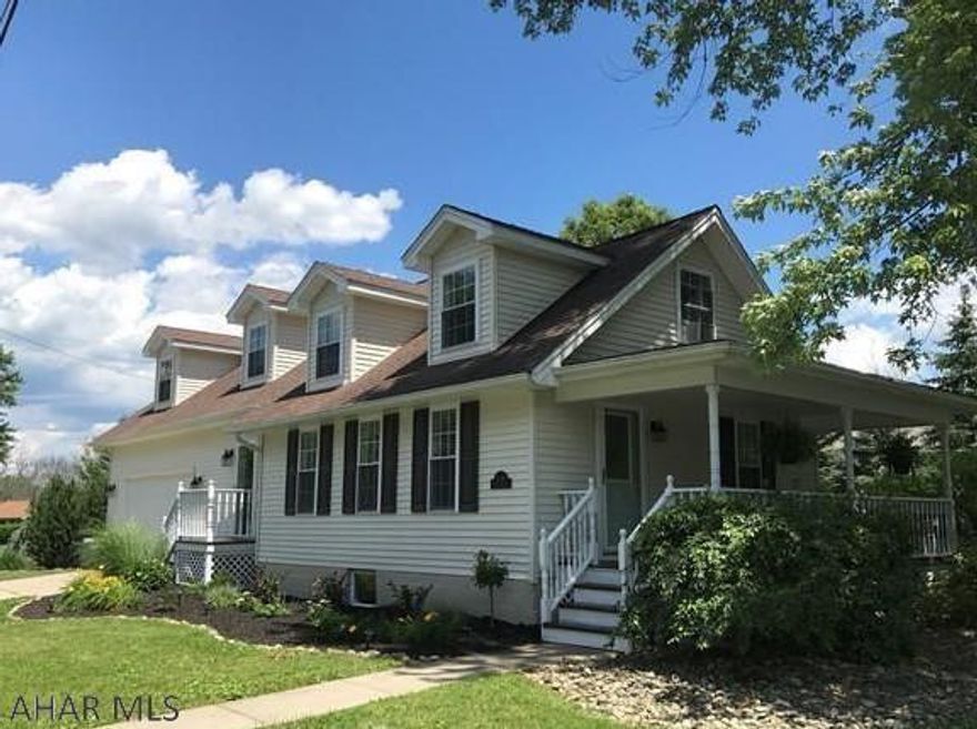 Desirable Hollidaysburg Borough 3 bedroom home within walking distance to schools, downtown and the golf course. This home has been nicely updated, meticulously taken care of and leaves you nothing to do but move in and be ready to enjoy the summer. All new stainless steel kitchen appliances and new washer and dryer included saving your thousands. Plenty of living space with a family room, living room and heated sun porch. Large flat yard in a low traffic neighborhood. Do not wait and be sorry you missed this one. Call the listing agent today for a private showing.