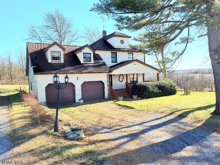 Step inside this 5 bedroom beautiful house, quality throughout the home. Beautiful oak kitchen with all appliance included. The house is on 8.02 acres. Ceiling fans in every room except baths. Rear covered porched overlooking the acres.  Taxes are approximate, waiting for verification on second parcel taxes.