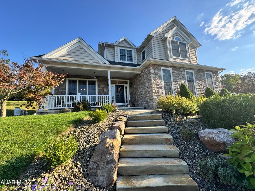 Welcome to this attractive and impeccably maintained 2006 Dempsie built home, featuring gorgeous landscaping that provides exceptional curb appeal. Step inside to find Homerwood hardwood flooring throughout the main level, leading you into a fantastic layout designed for comfort and entertaining. The main floor boasts 9 ft. ceilings on the main floor, and 8 ft. ceilings on the second floor and the finished lower level.

The heart of the home is the large kitchen, boasting classic oak cabinets, granite countertops, a spacious island perfect for fall entertaining, and a suite of appliances mostly under two years old, including a double wall oven, 5-burner countertop cooktop, dishwasher, refrigerator and microwave. The practical mudroom with laundry connects the kitchen area to the attached 2-car garage.

Enjoy the seasons in the large sunroom—a bright space with endless possibilities! The open-concept living area centers around a cozy propane fireplace, and a separate dining room offers a great space for formal meals. 

Upstairs, discover four spacious bedrooms and another full bathroom. Bedroom 1 features a double closet, Bedroom 2 has an immaculate walk-in closet, and Bedroom 3 is spacious and bright.

The master suite is a true retreat, highlighted by a beautiful tray ceiling and a massive 10x11 walk-in closet. The private master bath is complete with a Jacuzzi tub, linen closet, and a separate private shower and commode.

The finished basement offers a fantastic extension of your living space, perfect for a second entertainment area or family room, and includes a convenient half bath. A dedicated room provides additional storage. You'll find plentiful closets throughout the entire home for easy organization.

The property sits on about 1/2 acre, creating a perfect outdoor oasis. Enjoy cozy evenings around the fire pit, with ample space for your outdoor furniture and gatherings.

There is nothing left to do but move in and start enjoying your beautiful new home! Preapproved buyers only.