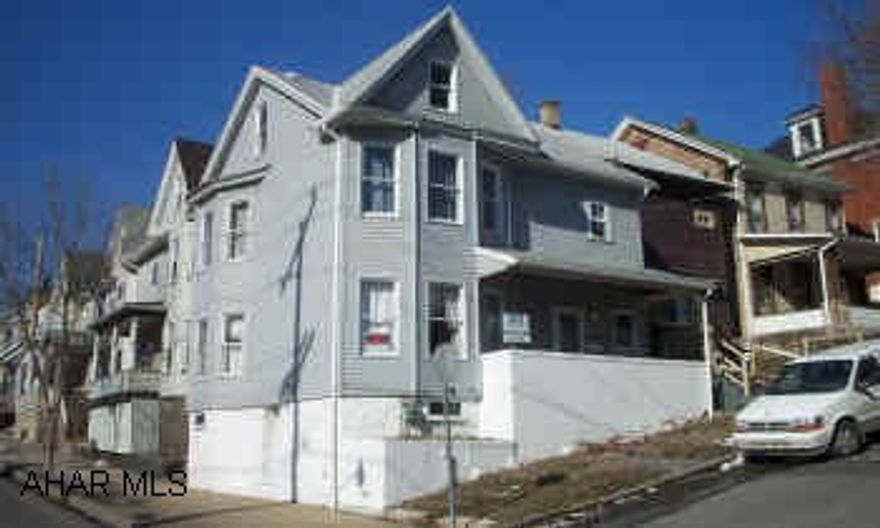 Investors dream! Immaculate 2 1/2 story with updated bath and kitchen. No fix up needed: new water main and newer roof, windows, and siding. Bonus: no yard or shrubs to maintain. Cheap to heat. Attract a higher caliber tenant!