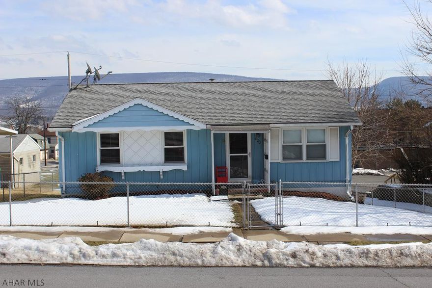 This Beautiful one story, three bedroom home is located in the Juniata section of Altoona and is in close proximity to the Juniata Elementary School. It features hardwood floors throughout the home, a newer bathfitter tub surround and professionally painted walls and floor in the basement. The large fenced in yard gives you plenty of options to do what you want.