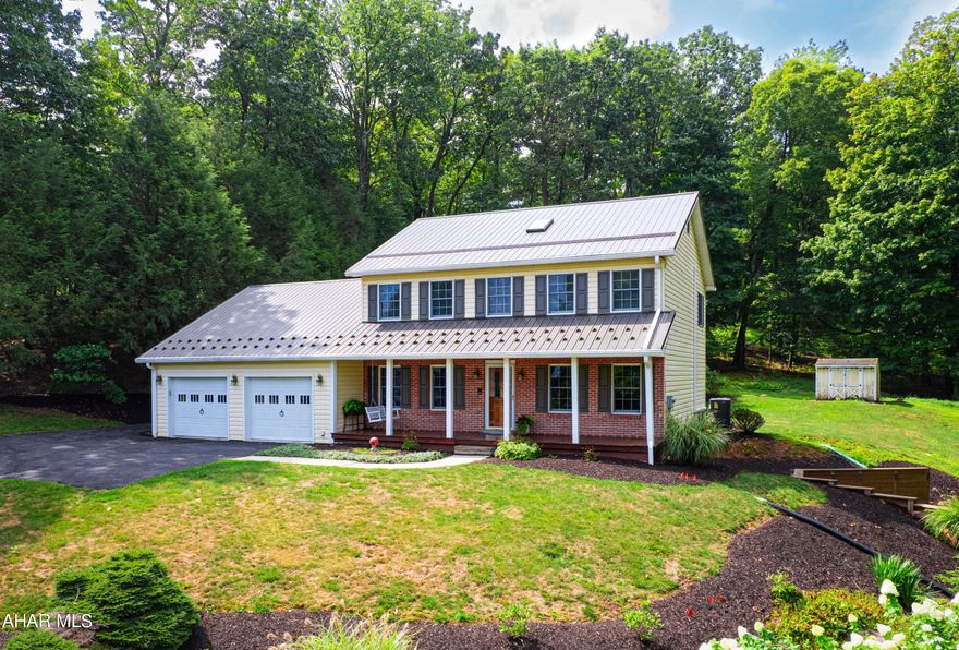 Surrounded by the abundance of nature and wild life sits this meticulously maintained 4 bedroom, 3 bath home.  This home sits on a private Cul de Sac and the outdoor living space makes relaxing and entertaining a joy.

A delightful sunroom allows for a seamless transitions between outdoor and indoors spaces with its walls of windows overlooking the private yard and terrace.   The well appointed kitchen  with plenty of storage and cabinets opens onto the inviting family room warmed by a cozy floor to ceiling fireplace wall.  

Adding to the value of the first floor is the home office, spacious living room, bathroom and laundry room with easy access to the two car garage found off the kitchen.  

Upstairs, an owners suite comes complete with a fabulous newly renovated bathroom and walk in closet with natural light.  Three other bedrooms share another 4 piece bathroom.

Outdoor enthusiast will delight in the home's location which is next to many walking, biking and hiking trails.  

It is very easy to see why this property will make a warm and inviting home to love and cherish for years to come!