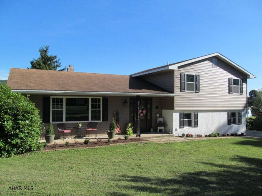 Completely remodeled 3BR, 2.5 bath in Fry Development.  Brand new upgraded features of this spacious home are hickory HW flooring throughout the 1st floor, custom ceramic tile in foyer, beautiful kitchen with hickory cabinets, quartz counters & SS appliances along with a breakfast nook. All 3 bathrooms are new including walls, plumbing and fixtures. Step down from the kitchen into the spacious great room w/FP that has all new walls, ceiling, lighting & carpeting. This level also has a bonus room that would make a great office, 1/2 bath and laundry. 2nd level has MBR with new 3/4 bath, 2 additional BR's and another new full bath. There's plenty of outdoor space for entertaining with a 2-tier deck AND patio. New windows and siding complete this package.