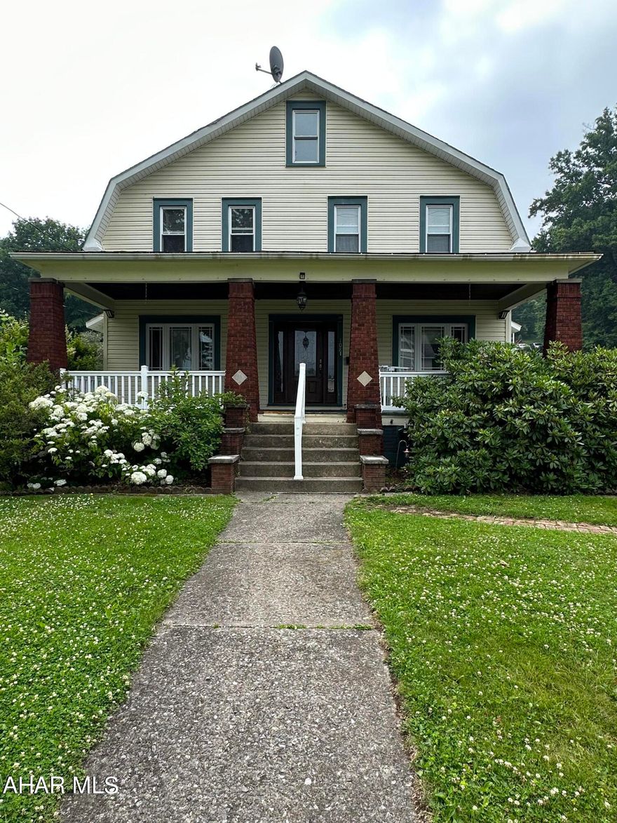 MOTIVATED SELLER! Move right into this 3 bedroom, 2.5 bath home in the desirable  Llyswen area of Altoona.  Large living room with gas fireplace with built-ins on each side. Beautiful windows with window seats. Laundry room on first floor..newer washer & dryer stay. Nicely updated kitchen with black stainless appliances that stay. Nice front porch. Back deck with screened in porch area. Large shed. Don't miss this one!