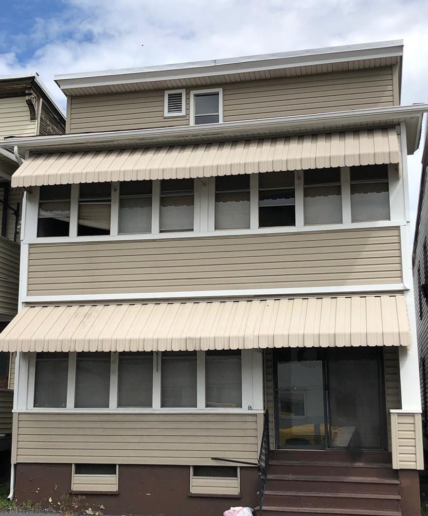 Nice duplex with 3 bedroom unit downstairs and 2 bedroom unit upstairs. Thermo windows, vinyl siding, Newer hot water heaters, Newer metal roof on main roof, and newer shingle roof on porches.  Stove and fridge in apts convey.  Owner pays gas, water and sewer, and trash.  Tenants pay electric.  Great income producer! Listing agent has part ownership in property. Per Covid-19 requirements all buyers and agents must have fresh gloves, masks, and booties for each unit.