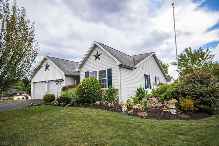 Enjoy a custom built ranch in the peaceful Edgewood Acres Development. Escape the hustle and bustle with one story living in this beautifully maintained home with plenty of walking and hiking opportunities surrounded by rolling farm views. Schedule a showing to experience it for yourself.