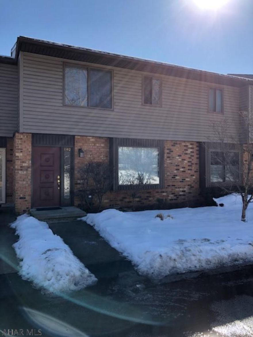 Looking for low maintenance, this townhouse is it!  Located close to the golf course and all Hollidaysburg has to offer, this spacious well maintained unit has plenty of natural lighting.  There is hardwood flooring throughout the entry/kitchen and dining areas.  The large living area features a fireplace and sliding doors that lead out to a large covered deck perfect for entertaining family and friends.  A half bath completes the first floor.  The second level offers 2 bedrooms both with nice sized closets, a full bath, and a master bedroom with full updated bath.  It has an additional family room on lower level with newer flooring, and a utility room with plenty of storage space.  The garage is great for parking in the winter!  Call today!