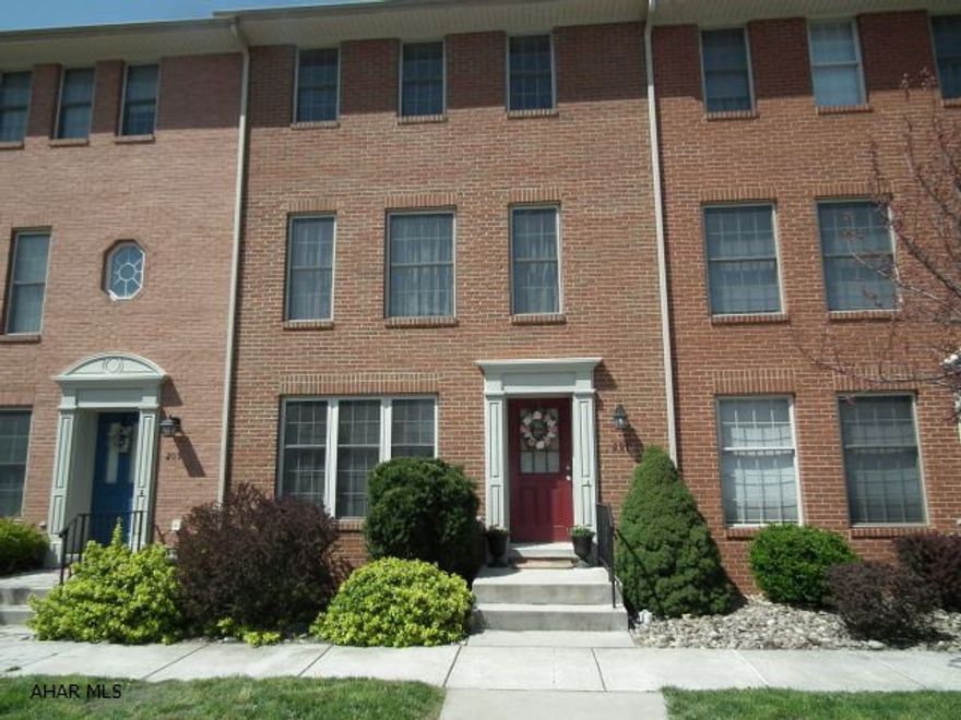 Desirable Area. Great - 3 story townhouse ready for you! Kitchen, living room, dining room has beautiful hardwood floors. New carpeting in main bedroom and kitchen is modern with breakfast bar, 2 1/2 baths, landscaped yard, off street parking - see pictures.