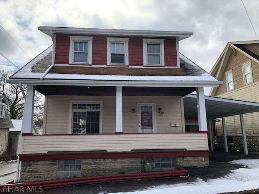 Lovely two story home with nice deck and one car garage. This home has original hardwood floor. Floors need to be finished. This home has been freshly painted is very charming. Covered front porch, great for entertaining. This home is priced to sell.