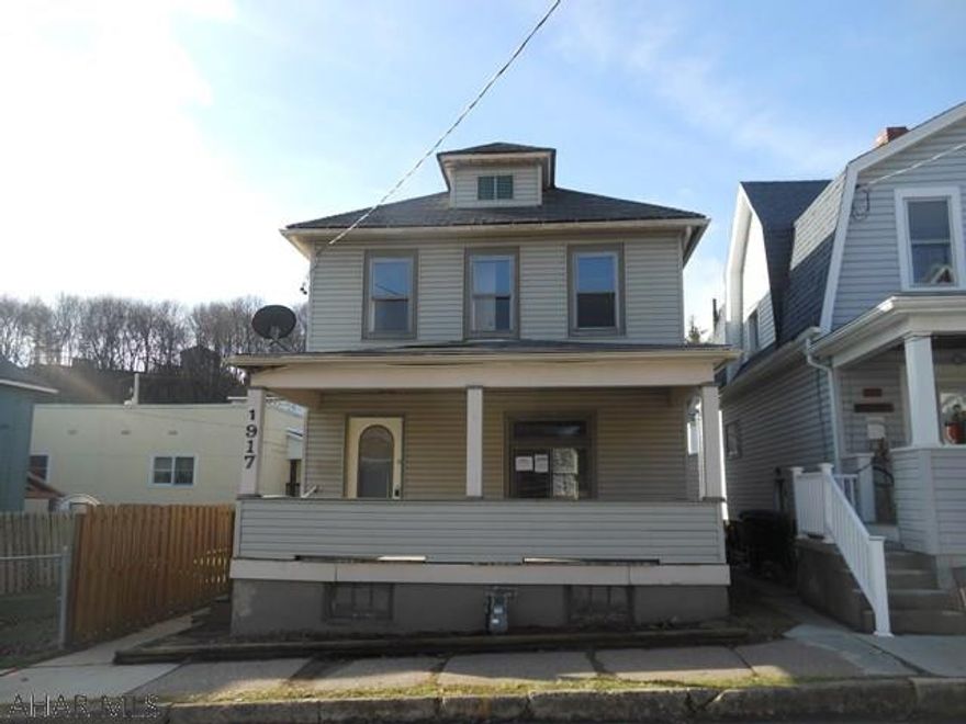 This is a Fannie Mae Homepath property. This is a two story home in Altoona. This home has a nice rear yard and a storage shed in the rear. The first floor features a living room, dining room and kitchen. The second floor has a full bath, two bedrooms and a small office/den. The attic could be used for storage. With some work, this house could be your home