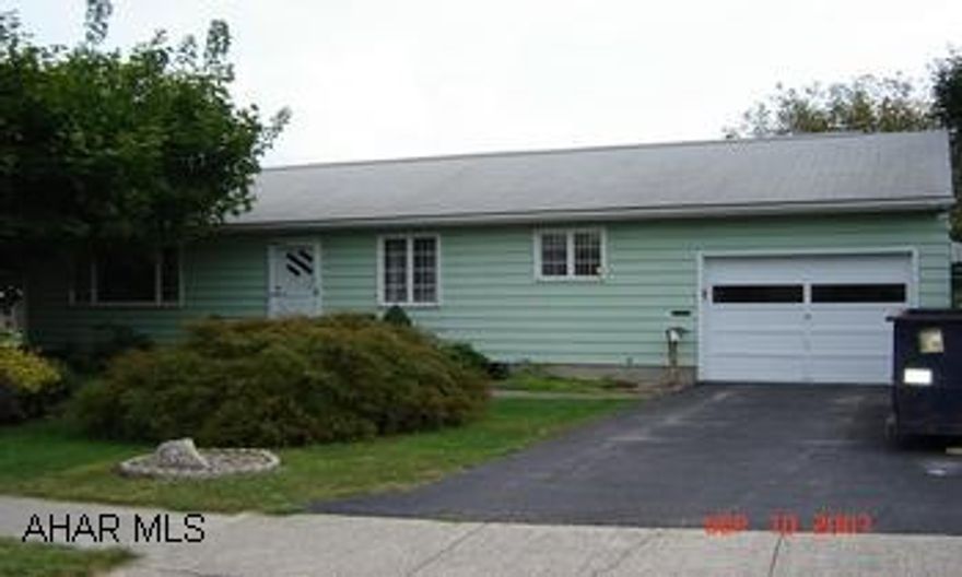 One story home featuring:  2 Bedrooms, 1 Bathroom, Dining Room, Large Kitchen, Living Room, Sunroom, Basement family room with Fireplace, 1 Car Attached Garage, Shed with an addition and so much more. Must See !