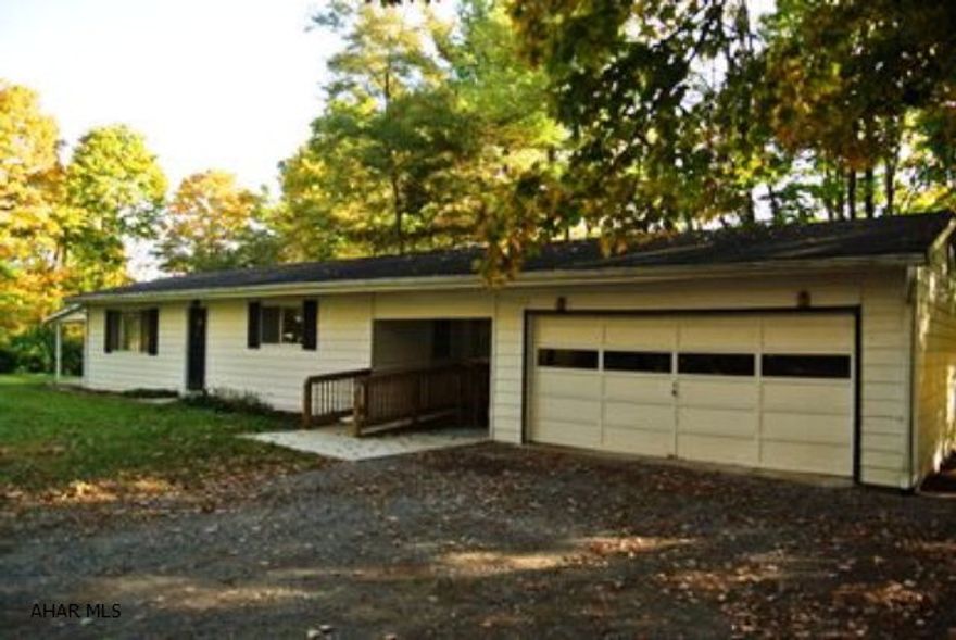 Check this out!  A remodeled one story home in Bellwood on 1 acre!!!!!   Wow!  This doesn't come along too often folks!  This home has recently completely refinished on the main floor with New Cabinets, Paint, Countertops, Bathroom, Flooring, Light Fixtures, and more.  It also has a separate Laundry/ Mudroom on the mainfloor.  Plus....+++++ ...THE Walkout BASEMENT is already framed out, wired, plumbed for a bath, and has a kitchen.   You just need to put your final touches on this!   It doesn't stop there....This home also offers you a large 2 Car Garage with a gravel Driveway.   So...if you have been looking in the Bellwood area for quite some time....Look no further!  First come ..First Serve.
