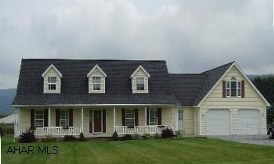 3.5 Acres - Spacious 1.5 Story Home - Built 1998 - 4 BR, 4 BA - 1st level has a lg. foyer with guest closet and tile fl., LR w/gas FP, DR, Kit/breakfast bar, dw, & mw, 2 BR and 2 BA, Laundry w/ utility sink and two huge pantry closets. 3.5 Acres - Spacious 1.5 Story Home - Built 1998 - 4 BR, 4 BA - 1st level has a lg. foyer with guest closet and tile fl., LR w/gas FP, DR, Kit/breakfast bar, dw, & mw, 2 BR and 2 BA, Laundry w/ utility sink and two huge pantry closets.  2nd level has 2 lg. BR, 2 BA, Master BA with shower, double sink, and jacuzzi tub, abundant closet space, Den.  Basement FR, plus storage area/workshop/utility room....2/Tier deck, 4/C Garage, Central Air, Both gas propane heat and Geo thermal heat pump....$274,900. Contingency until December 30, 2006- Call Janet Burley 942-3112.