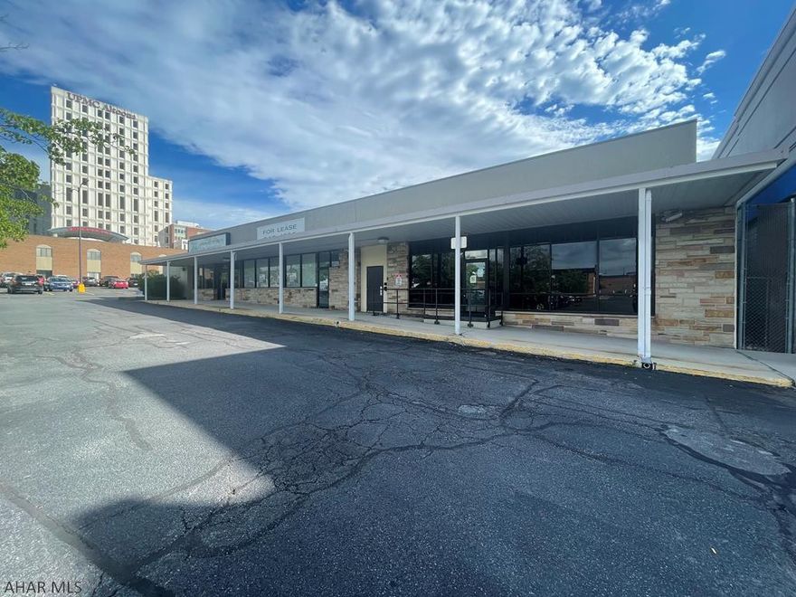 Premier office space in highly visible, high traffic area near UPMC.  Two additional second floor office spaces available in this Cricket Field Plaza.  Lease price of $12/sq. ft. on all three units includes, taxes, all utilities, building insurance and common area maintenance expenses.