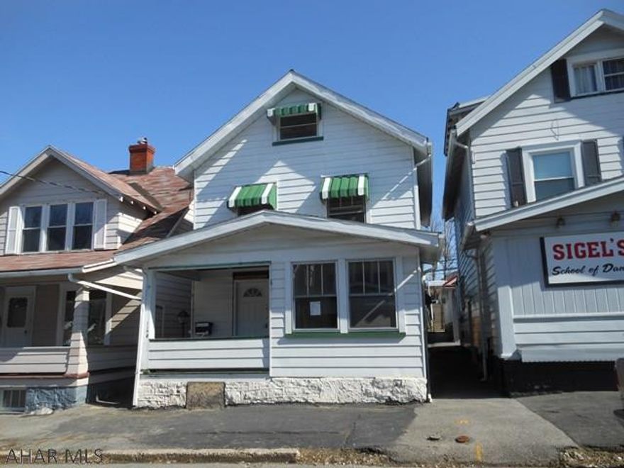 This is a Fannie Mae Homepath property. This is a 2.5 story home with a 2 car detached garage in the rear. The garage has power to it and a concrete floor. The first floor of the house features a living room, office/den, dining room and kitchen. The second floor has three bedrooms and a full bath. The attic has a finished room with heat that could be used as a bedroom and an unfinished unheated room for storage. With some custom touches, this house could be your home