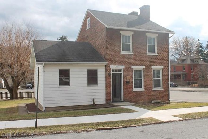 Beautiful brick 2 story home with wood burning fireplace for relaxing evenings.Located in historic Hollidaysburg. Master bedroom and bath included on the first floor for convenient one story living. Minutes from shopping and services. Property has a finished attack for storage or additional living space. Home is on a flat lot with a storage shed. Make an appointment today for a walk-thru of this must see home.