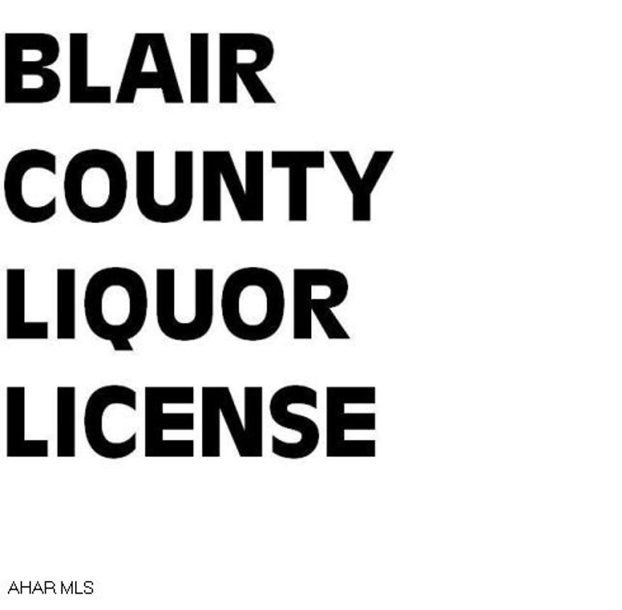 Logan Twp. R Liquor License - No approval needed in Logan Twp. - License can be moved.