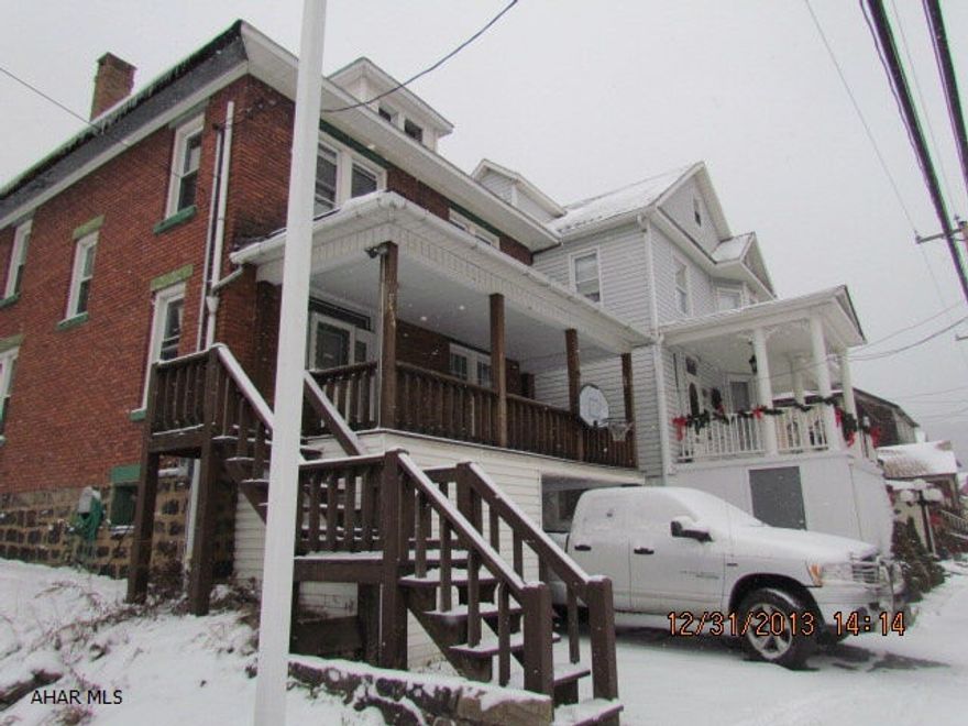 A lot of house for the price, needs some drywall work, nice original woodwork