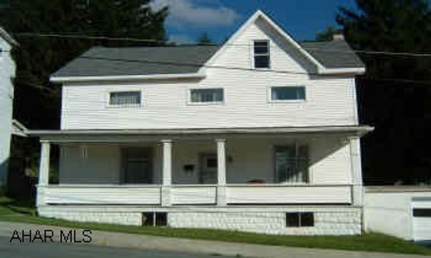 Large four bedroom home.  Great investment!!  New roof and flu.