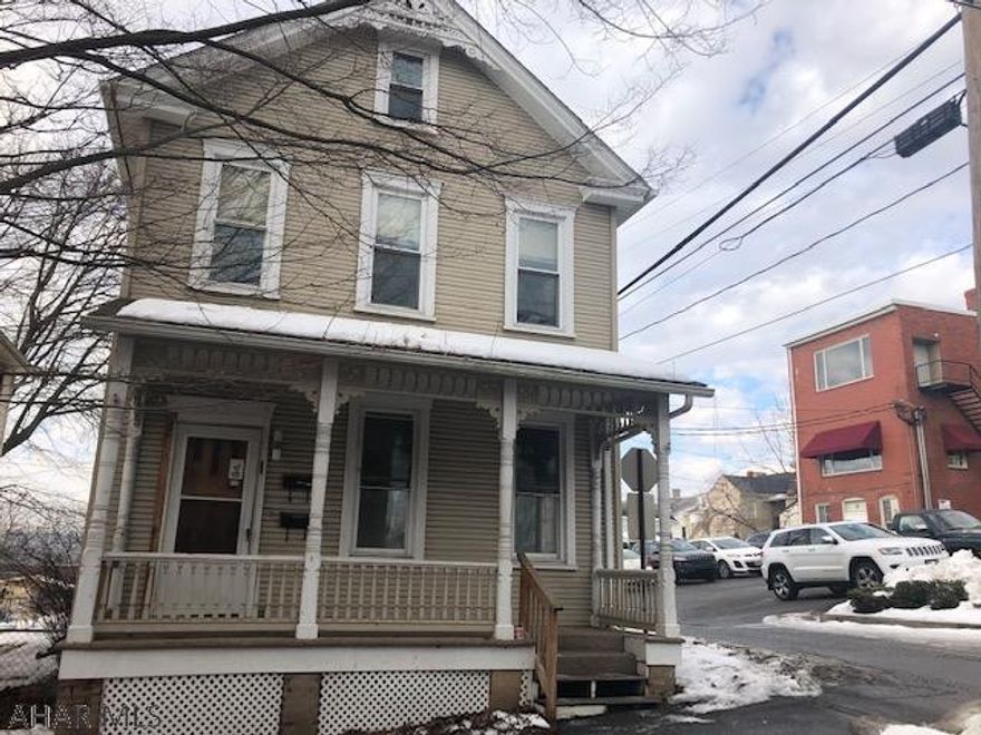 Hollidaysburg Borough Duplex with 1st floor 1 bedroom and a 2nd floor with 1 bedroom and nursery/office. Many updates and new carpet was just installed. Ready for new tenants and make your own rent amounts. Was recently rented out for $500 per unit and tenants pay all utilities. Taxes should be verified by buyer and square footage was per the tax records.