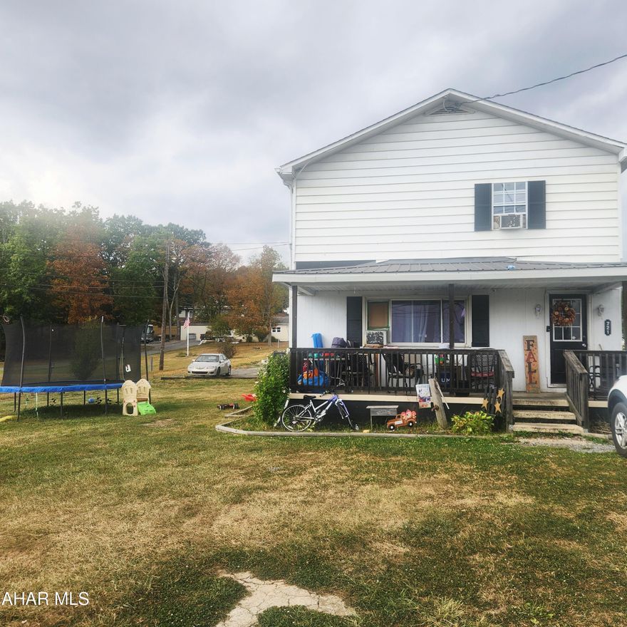 Nice sized four-bedroom home in Hollidaysburg School District. Much larger than it appears from the outside! The first floor offers a large eat-in kitchen, living room, office laundry, and bonus room for either storage or a formal dining room. The second floor offers four nice-sized bedrooms with one having a large walk-in closet and updated full bathroom. Property is currently rented for $1200/month. Call for more information.