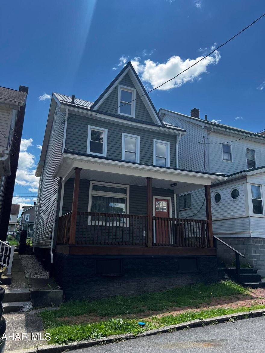 Back on market due to buyer financing this home is completely remodeled from top to bottom and is move-in ready for you! A spacious living room with natural lighting and luxury vinyl plank flooring throughout. Be prepared to cook in this kitchen with new appliances, cabinets with soft-closing doors and drawers, and beautiful countertops. With a half bath featuring a step-in shower AND laundry hook-up; this first-floor layout is ideal for entertaining and set up for your convenience! The second floor has three spacious bedrooms and an additional full bath. The third floor is set up and ready to be a bedroom, playroom, or office. With off-street parking and a spacious backyard, you don't want to miss all this home offers! Schedule your tour today!