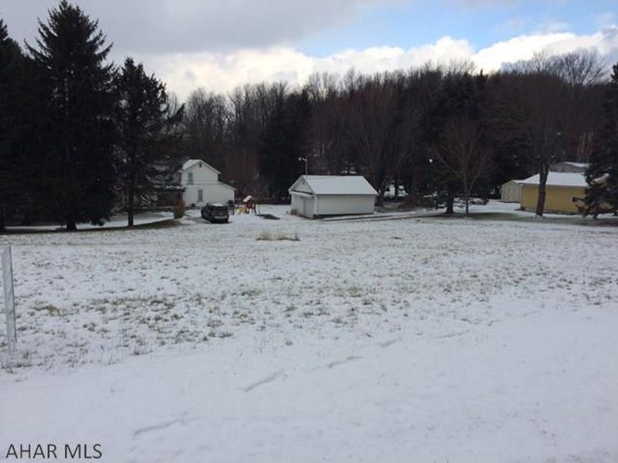 Lovely 1/3 acre lot - Logan Township and Logan Elementary School. 1/3 Acre corner building lot between Pleasant Valley Blvd and Rt 764. Suitable for many house types and styles and convenient to highways, hospital and Norfolk Southern car shops. All utilities available at street!