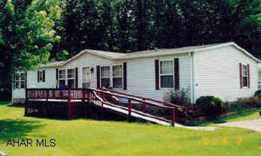 3 Bedroom, 2 baths, doublewide. 1989. Like new 64 x 28 doublewide on rented lot. Thermopane tilt-in windows. Central air, garden tub. Includes appliances: dishwasher, range, refrigerator, washer and dryer.