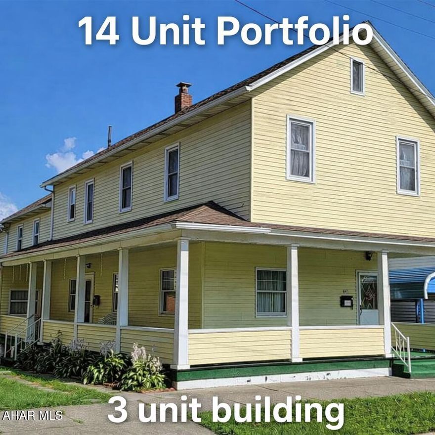 This 14 unit portfolio contains 6 multi-unit homes at 631 Coleman Ave, 645 Coleman Ave, 733 Linden Ave, 552-554 HIghland Ave, 534-536 Russell Ave, and 901-903 Coleman Ave. Units are all occupied with the exception of 733 Linden and are turnkey with leases. ARV 1,100,000.
All major mechanicals have been updated in the last 3 years.
All properties are section 8 approved or in condition to be approved.