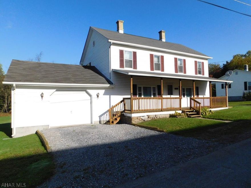 Spacious 5 bedroom, 2 full bathroom home just waiting for you!  This home features 1st floor laundry and a full bathroom on both floors.  The oversized garage is fantastic!  The back deck has a fantastic view overlooking the flat backyard!  Contact the listing agent today for your private tour!