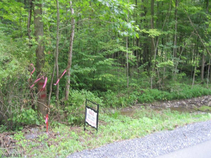 Rectangular plot of woodland.  Possible use for residential, sub-division, or commercial.  Water and sewer nearby - may be possible to access with applicable tap fees.  Buyer to verify.