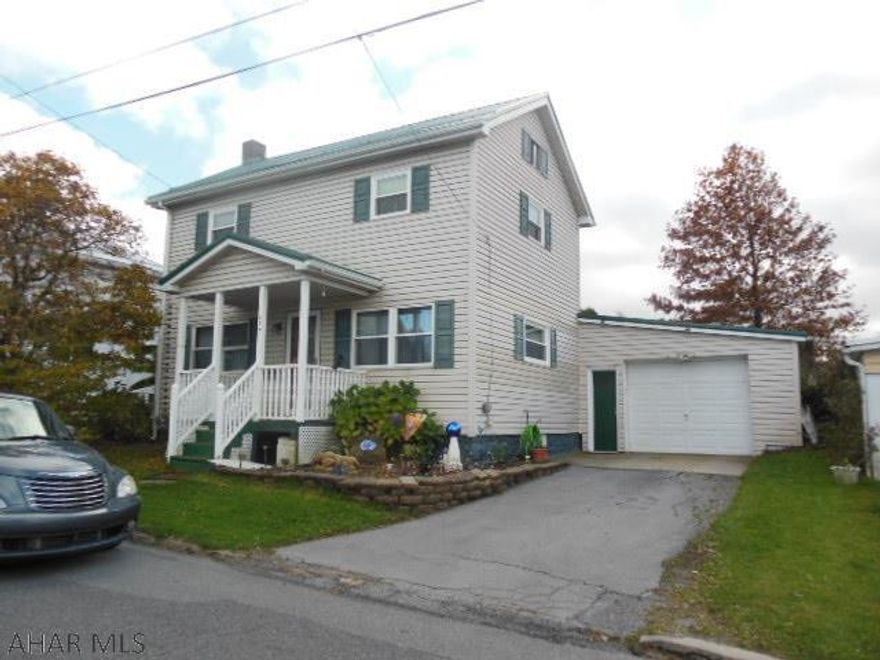 Exceptional home in Tunnelhill with many updated features--roof, siding, windows, electric panel, oak kitchen and baths, sunroom, rear patio, attached garage with opener, detached garage, basement laundry, attic storage, and very well decorated with down-home comfort.  Penn Cambria schools--not really anything to do to it but make it yours!  Don't let this slide by.  Priced to Sell!!