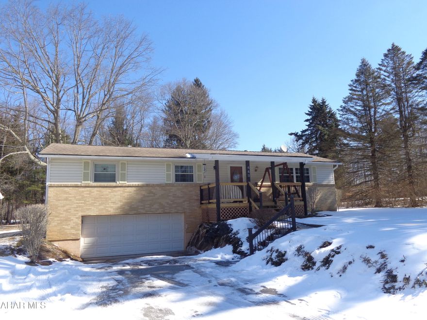 SPRING into your new home!  
This beautifully updated Ranch home offers convenient 1 story living.  Fantastic,  level 1/2 acre lot.  oversized  one car garage & finished Family Room in basement and a new deck.