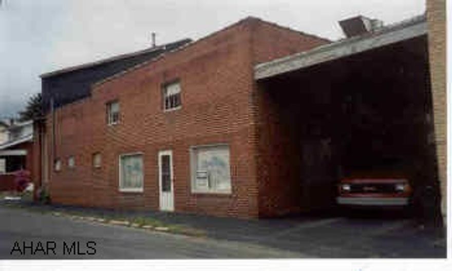 Commercial oppurtunty.  H-burg area.  Previously Klines Meat Market.  Two seperate 2 story brick building.  Parking lot area.  To be sold "AS IS".