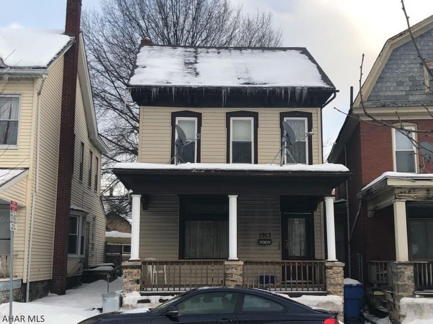 Calling all investors! This property has many udates including: new windows, insulation, front and back porches, and steps. The interior just needs some cosmetic updates! Property is tenant occupied and requires a 24 hour notice for showings. Long term tenant 15+ years, $550/month plus utilties.  Call listing agent for more information or your private tour!