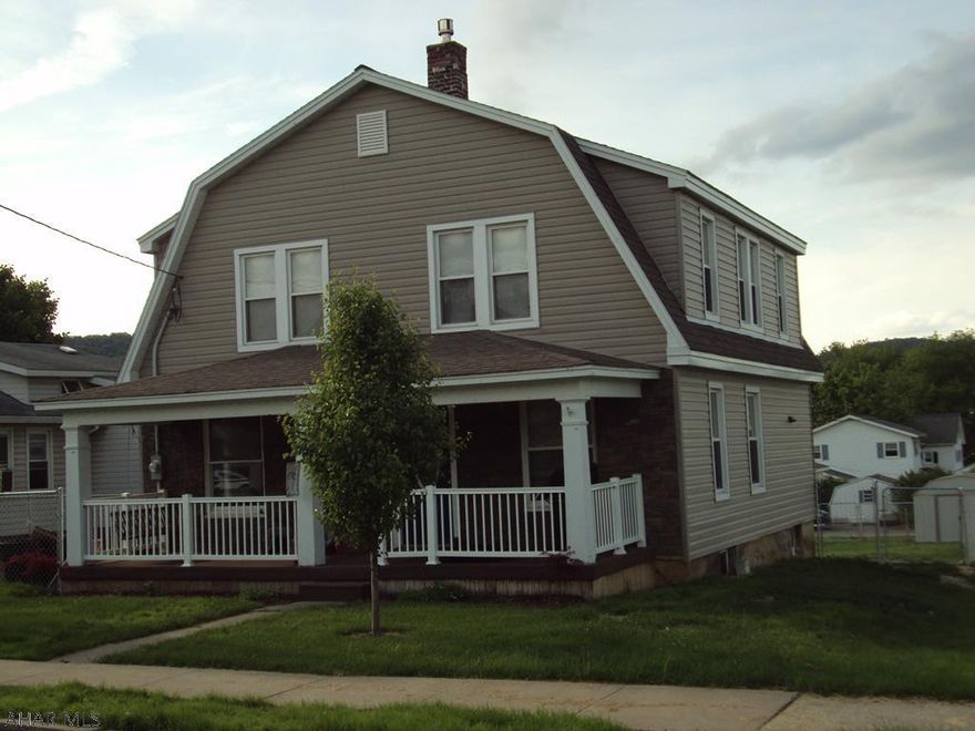 Nicely renovated 4 Bedroom 2.5 Bath home.  Stone fireplace, laundry room on first floor, Master Bath, Central Air, newer siding, roof.  Great neighborhood!