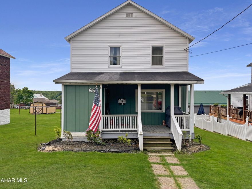 Welcome to 658 Highland Avenue in the Central Cambria School Districts. This beautiful property sits on a large 50 x 140 lot and has quick access to all major highways. As you enter the home you will be greeted by a mudroom, spacious living area, eat-in kitchen w/ included appliances & plenty of cabinet space, & a large bonus room that could be a 4th bedroom or family room. The laundry is also located on the 1st floor. The second floor features 3 spacious bedrooms and a full bathroom. The basement is perfect for storage and is heated. The exterior of the property features a large shed, level yard, & side deck. Call today to schedule your tour!