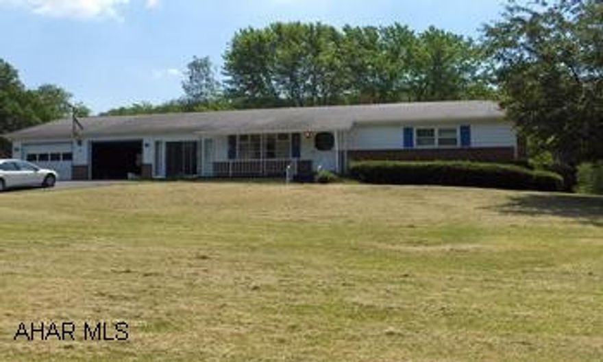 Rancher on one acre.  Finished basement, family room, sitting room, or bedroom.  Large rooms.  New hot/water tank, coalburning woodburner, modern kitchen cabinets, and breezeway finished. Rancher on one acre.  Finished basement, family room, sitting room, or bedroom.  Large rooms.  New hot/water tank, coalburning woodburner, modern kitchen cabinets, and breezeway finished.