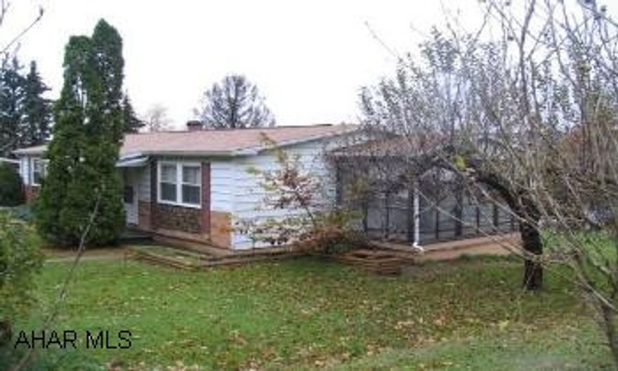 Nice manufactured home on almost an acre of ground!  3 Bedrooms, living room, kitchen, dining room, partially finished bonus room in basement with cabinets & sink, workshop, screened side porch, huge detached 2 car garage with room above!!   Nice manufactured home on almost an acre of ground!  3 Bedrooms, living room, kitchen, dining room, partially finished bonus room in basement with cabinets & sink, workshop, screened side porch, huge detached 2 car garage with room above!!  Great buy in Penn Cambria School district!!  Elementary in Lilly!  Owner is installing new oil furnace!!  Tax ID# 30-13-110.003, 30-13-107.004, 30-13-107.002.