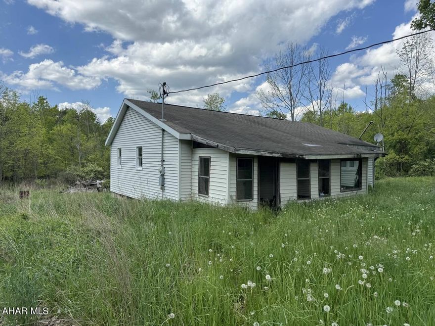 Investor special or looking for a beautiful piece of ground! Up to you whether you choose to fix up the cottage or build your dream home! Home is being sold as-is.