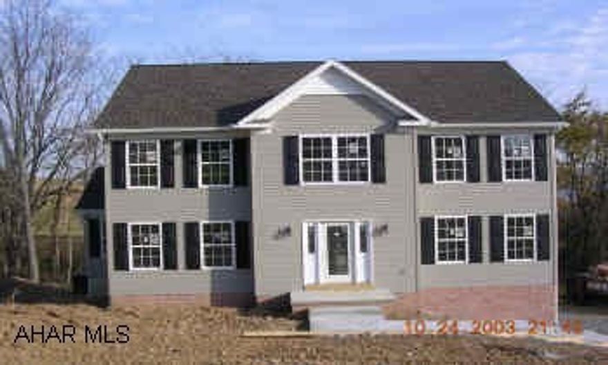 NEW CONSTRUCTION BY S&A.  LARGE 2 STORY WITH 2550 SQ. FT., KITCHEN IS OUTSTANDING, GAS FIREPLACE IN FAMILY ROOM, 10 YEAR WARRANTY, FOOT OF TEN GRADE SCHOOL, FAST GROWING NEIGHBORHOOD, CONVENIENTLY LOCATED TO EVERYTHING.  PERGO FLOORS, CORIAN COUNTERTOPS.