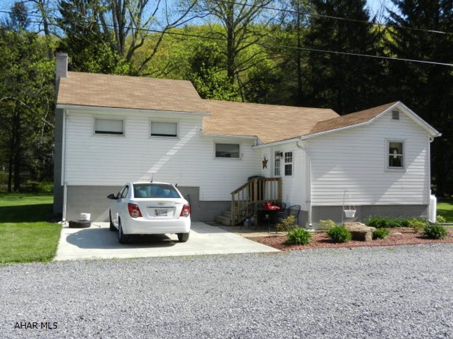 this property is situated along the Juniata river. year round living or great getaway. well kept with hardwood floors newer kitchen and bath. covered porch, shed and firepit.  all kitchen appliances included.