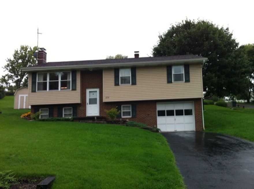 REDUCED!!!!!!   GREAT BUY... Lots of new------Roof, siding, soffit/fascia, windows, carpet, hot water tank, downspouts.  3 BR, 1 3/4 BA, very nice updated hickory cabinets in kitchen (large eat-in kitchen) Family room with fireplace in basement.  Sits on a large corner lot.  GREAT HOUSE FOR THE MONEY!! ONLY $149,900  UTILITY INFO - AVERAGE ELEC $70-100 PER MONTH, AVG OIL BILL IS 500 GALLONS PER YEAR, AVG SEWAGE $94 EVERY 3 MONTHS. Accepted offer w/24 hour contingency in place.