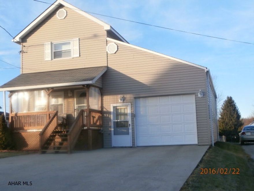 Beautifully remodeled home with garage/shop addition. Great condition and modern throughout. Heat pump with central air in addition to oil fa heat. Large covered rear deck leads to the fenced in swimming pool. Garage addition with workshop is a recent addition. Ready to move in! Should qualify for USDA.