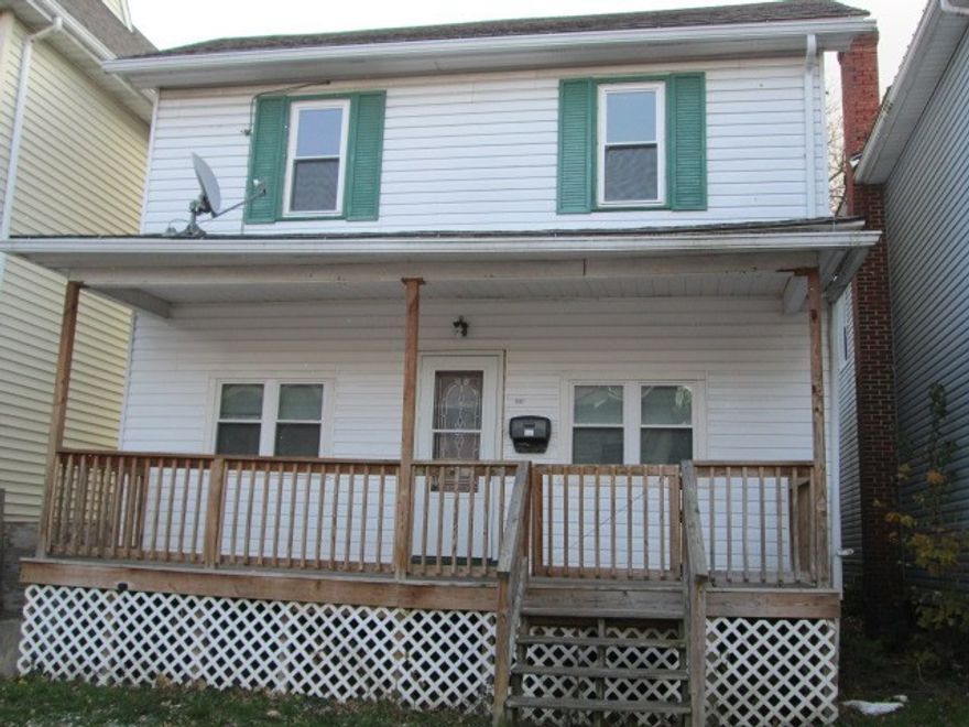 Three bedroom, one bath featuring newer roof & furnace! Updated electric.