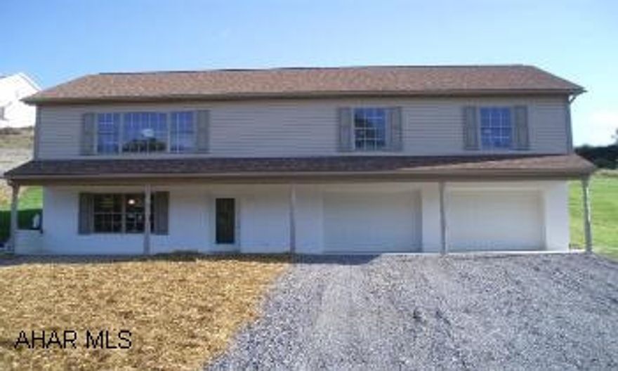 3 bedroom raised ranch with 2 car garage.  Occupied, month to month lease. Still can pick carpet and paint!  New construction  at 151 Estate Drive in Maple Hollow Estates. This 2,049 sq. foot raised rancher has a two-car integral garage, a finished family room, powder room and laundry room on the lower level. The upper level has vaulted ceilings with an oak kitchen, living room, and dining room, and includes 3 bedrooms, and 2 bathrooms. Enjoy sitting on the covered front porch with vinyl posts or barbeque on the rear concrete patio. Appliances include a dishwasher, microwave, and garbage disposal. Still time to pick colors! This home is located on a .38 acre lot in a great neighborhood.