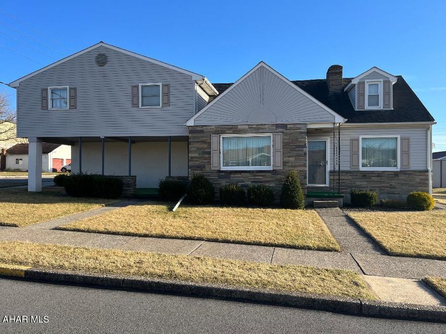 Tremendous potential! Original home had addition in 1975. Could be one large home or 2 private residences together. Very unique. 2 Bathrooms, 2 Living Rooms, 2 Kitchens, 4 or 5 Bedrooms total. 2 Separate furnaces.