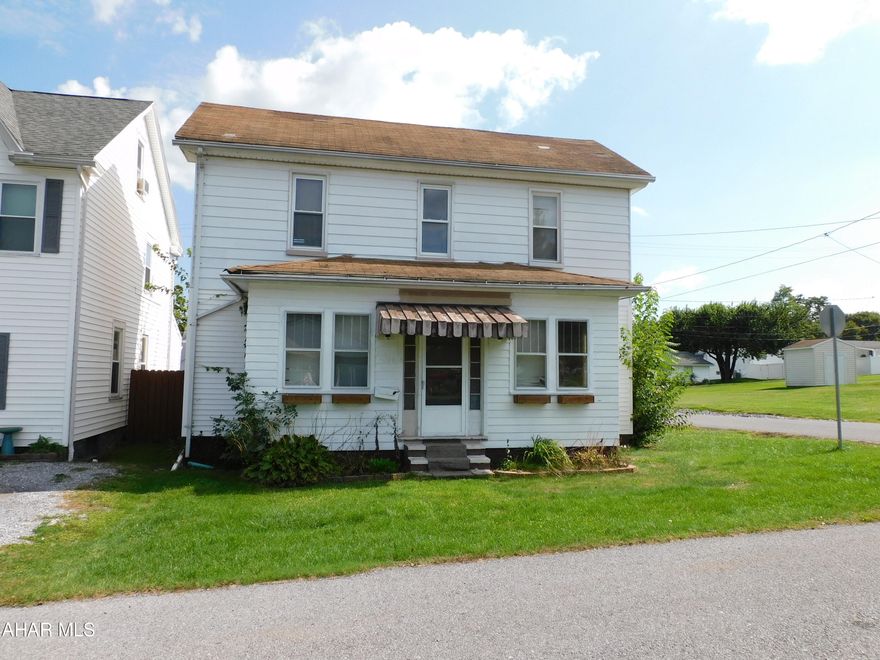 Nice home for the first time buyer! The kitchen features newer cabinets and countertops. Formal dinning room with laminate hardwood floors. Spacious living room. First floor laundry and 1/2 bath. 3 large bedrooms on the 2nd floor. 2 car garage.  Desirable location in Altoona. Some TLC would make this a perfect home!