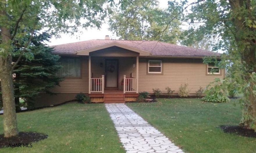 Ranch Home in Maple Hollow Area.This 3 bedroom home is move in ready, beautiful hardwood floors, almost 1/5 acre of ground with a integral garage plus a detached garage 29 x 36, updated windows and roof , covered back and front porch  .. listed for 134,900