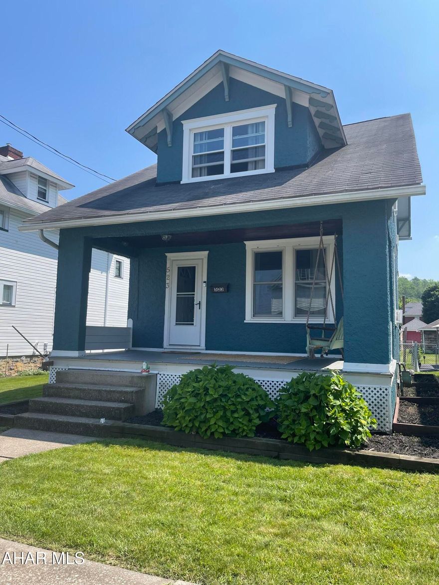 LOCATION, LOCATION, LOCATION!
Charming 2-bedroom, 1 bath home with a bonus room, perfect for a home office, playroom, or guest space.  This home offers spacious bedrooms and new carpet throughout, making it both comfortable and move-in ready.  Enjoy the fully fenced backyard- ideal for pets, play, or entertaining.  Relax on the large, covered front porch with a swing and take in the surroundings.  A cozy and inviting home in a quiet, desirable location.